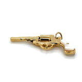 Gun with Mother of Pearl Charm