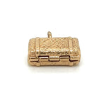 Vintage Suitcase Charm