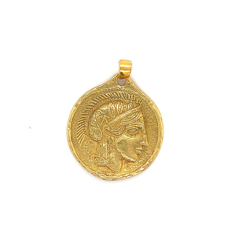 Roman Portrait Medallion/ Pendant
