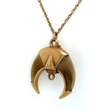 Egyptian Revival Tiger's Claw Pendant