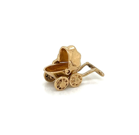 Baby Carriage Charm