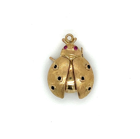 English Lady Bug Charm/ Pendant