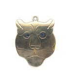 Large CAt / Tiger Face pendant