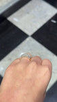 Triple Row Diamond Ring