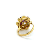 Multi Gemstone Sputnik Ring