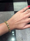Hearts and Squares with Diamonds Bracelet