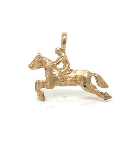 Man on Horse Charm/ Pendant