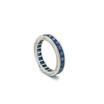 Channel Set Sapphire Band