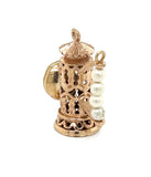 English Pearl Handle Pitcher Charm / pendant