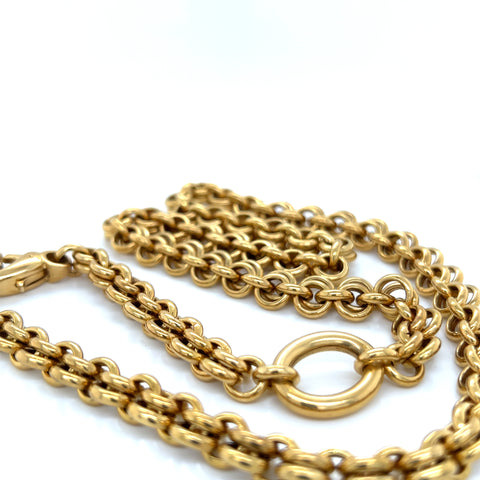 Double Round Links Long Chain