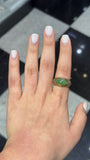 Antique Jade Ring with Dragons