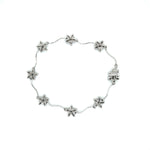 Diamond Flower Bracelet