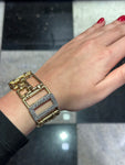 Geometric Diamond Bracelet