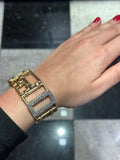 Geometric Diamond Bracelet