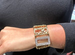 Geometric Diamond Bracelet