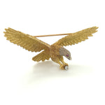 Eagle with Ruby Eye and Diamond