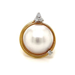 Pearl and Diamonds Ring