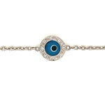 Evil Eye Bracelet with Diamonds