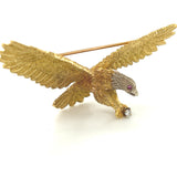 Eagle with Ruby Eye and Diamond
