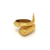 Ilias Lalaounis Hammered Gold Ring