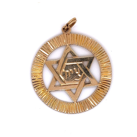Zion Star of David Pendant