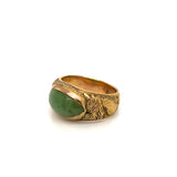 Antique Jade Ring with Dragons