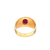 Cabochon Ruby Ring
