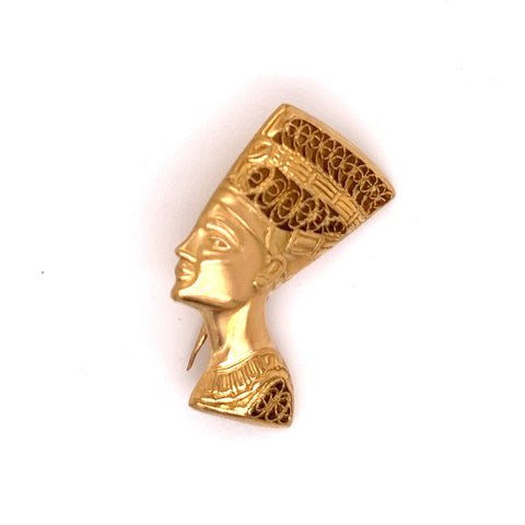 Egyptian Queen Nefertiti Pin