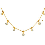 Sonia B Scattered Diamond Drops Necklace
