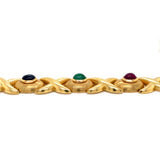 Italian Multi Gemstones Bracelet