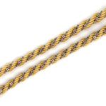 Two Tone Thick Rope Chain