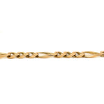 Large Figaro Link Bracelet