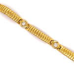 Bezel Set Diamond Bracelet