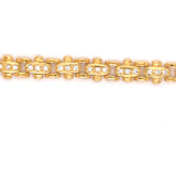 Diamond Watch Band Style Bracelet