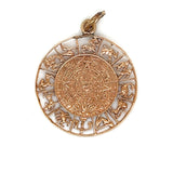 Zodiac Wheel charm pendant