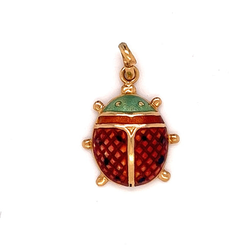 Red Lady Bug Charm/ Pendant