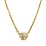 Flower Diamond Necklace