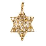 Star of David Pendent with the Twelve Tribes