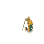 Green Lady Bug Pin