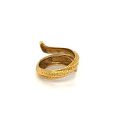 Ilias Lalaounis Hammered Gold Ring